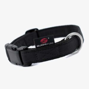 Suchtrupp Hundehalsband Pure Black